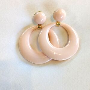 Sézane Gabrielle Earrings in Ecru Color